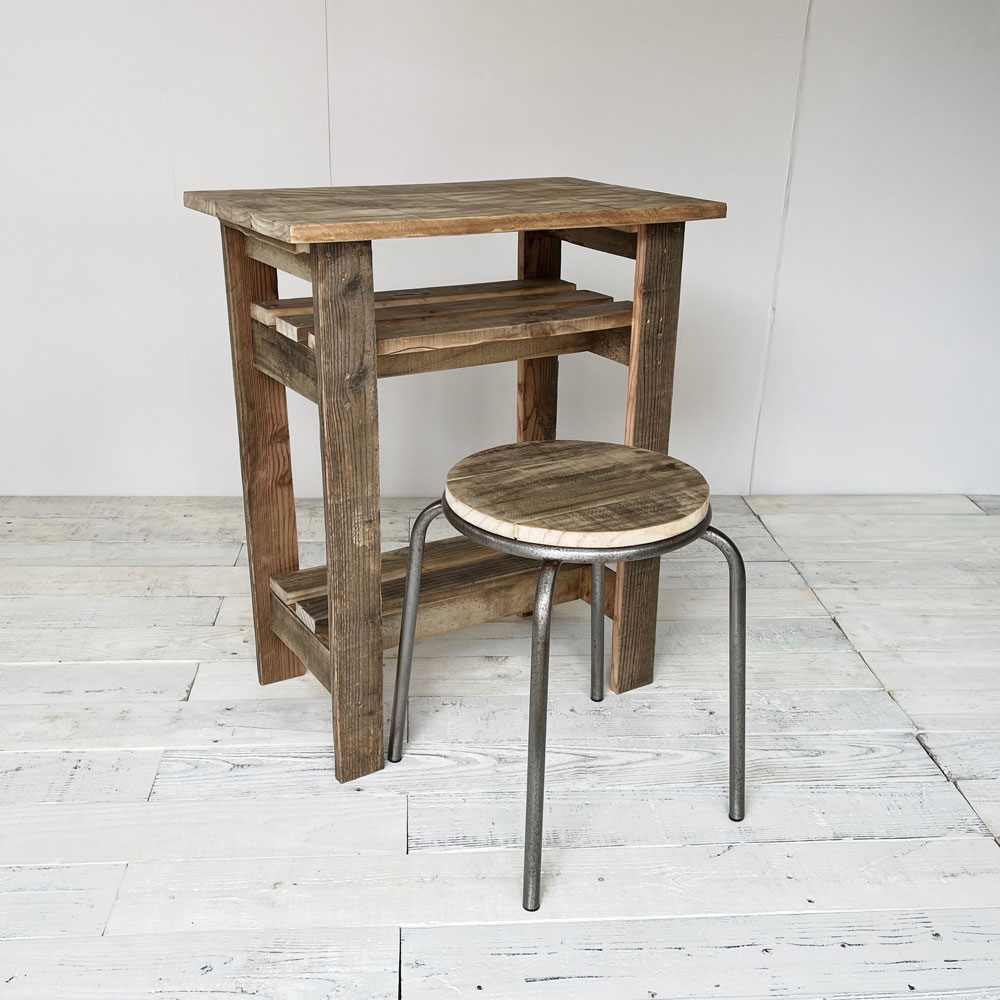 リサイクルウッド パソコンデスク