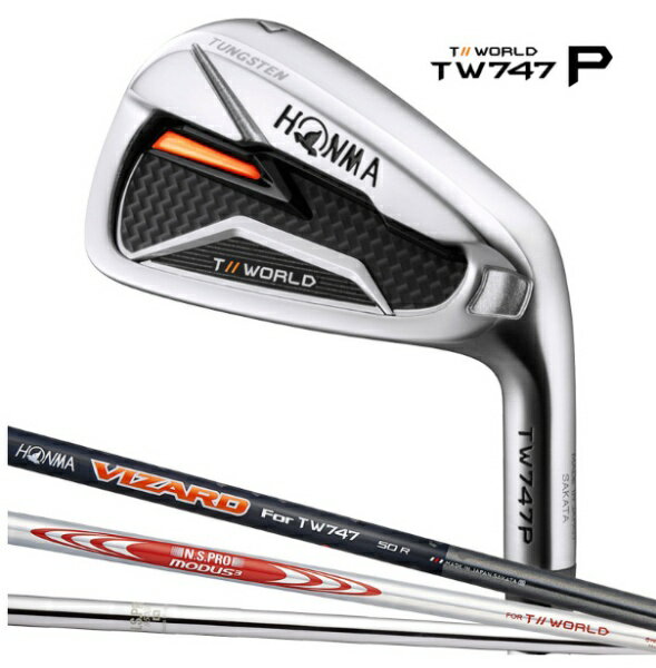 本間ゴルフ｜HONMA GOLF レフティ アイアン T//WORLD TW747-P #4 VIZARD For TW747 50 シャフト R