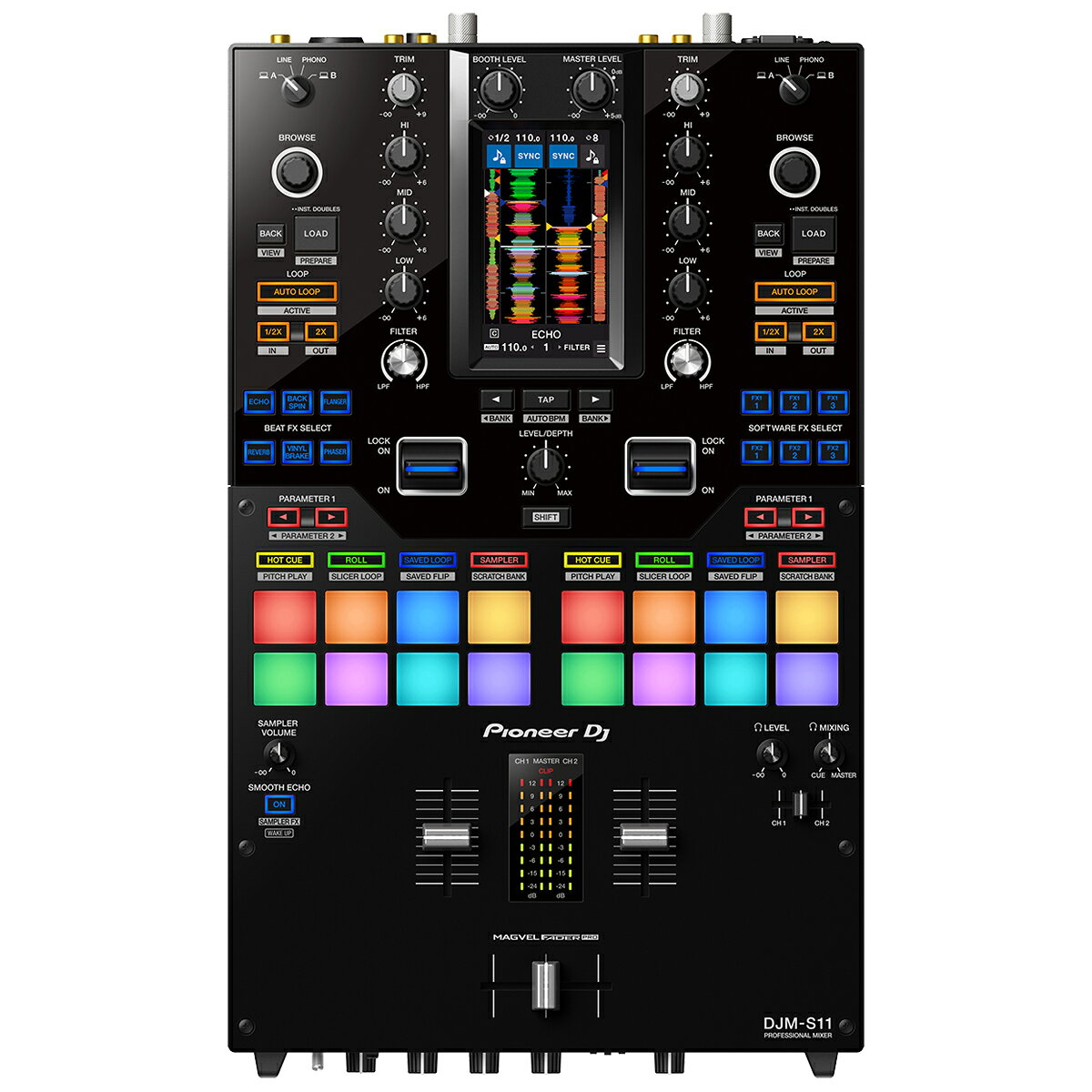 別売マイク付き Pioneer DJM-500 パイオニア DJミキサー 別売マイク付き Pioneer DJM-500 パイオニア DJミキサー 別売マイク