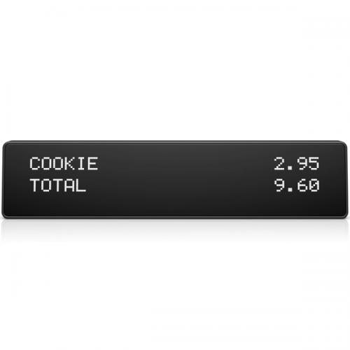 1RL95AA 株式会社日本HP HP ElitePOS トップマウント 2 x 20カスタマーディスプレイ