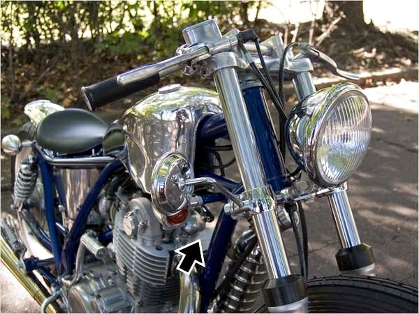 楽天市場】MOTORROCK SR400 SR500 XS650 ミラー類 Motor Rock モーター