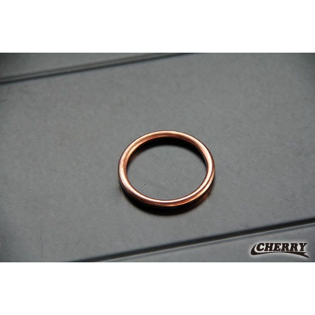 CHERRY チェリー 汎用マフラーガスケット 39mm HONDA ホンダ KAWASAKI カワサキ SUZUKI スズキ YAMAHA ヤマハ エキゾーストガスケット マフラー