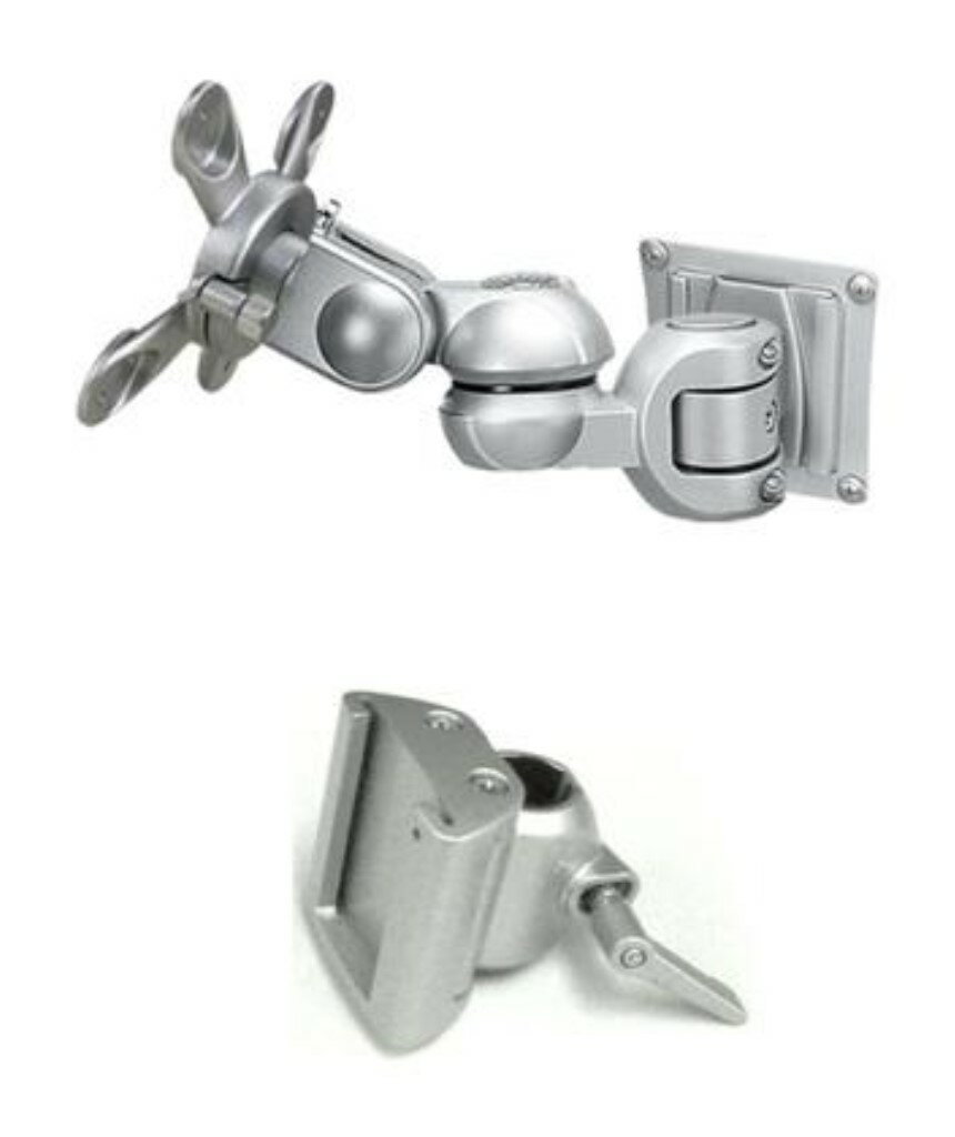 ウィンテクノ 水平多関節支柱取付アーム 銀 LA-55ER-3Q