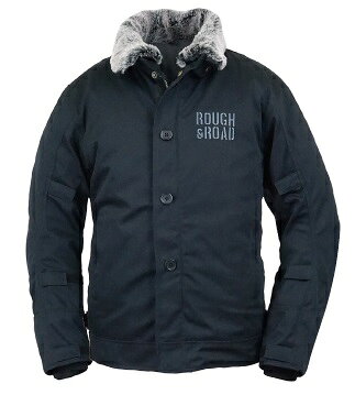ラフアンドロード ROUGH&ROAD ラフ＆ロード N-1RボアウインタージャケットFP BK-XL 品番:RR7691BK5