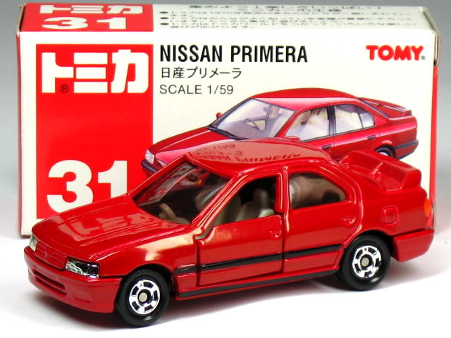 トミカ プリメーラ 楽天市場】タカラトミー トミカ 31 日産 プリメーラ 1/59 赤TOMYロゴ