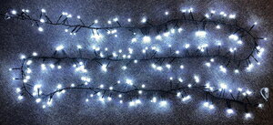 エス・ティー・イー イルミネーションライト ホワイト DDPC196GWH STE デコライトプロ クラスター196球