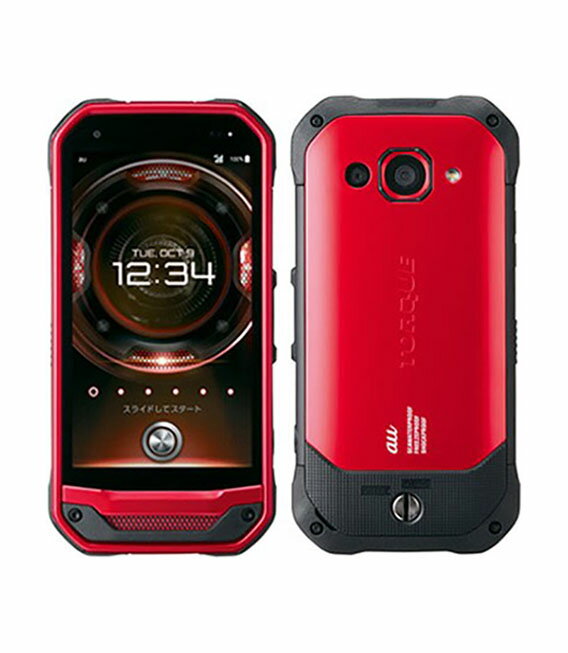 京セラ - Kyosera BASIO4 ワインレッド 中古〕KYOCERA(京セラ) BASIO4 32GB ワインレッド KYV47 au〔247