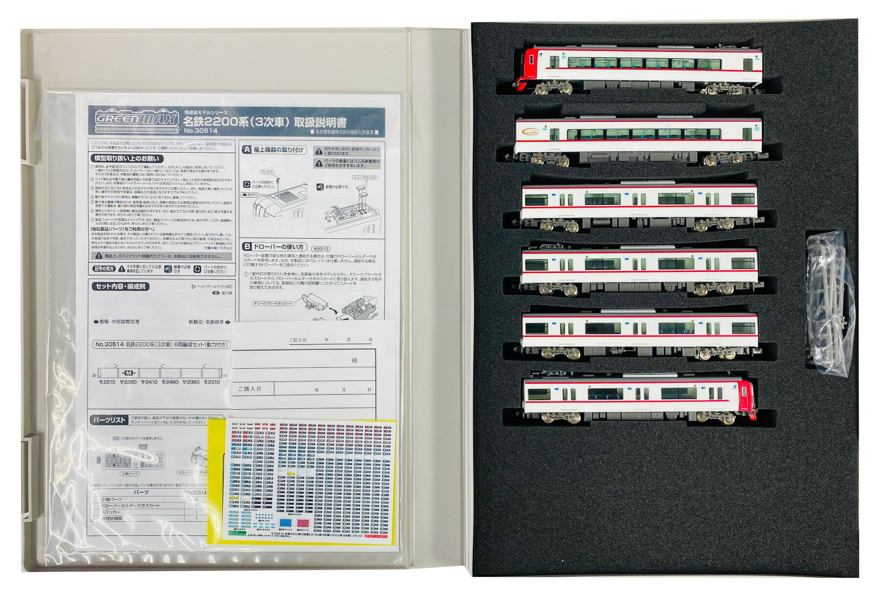 楽天市場】グリーンマックス 1050T 塗装済キット 京成3700形4輛編成