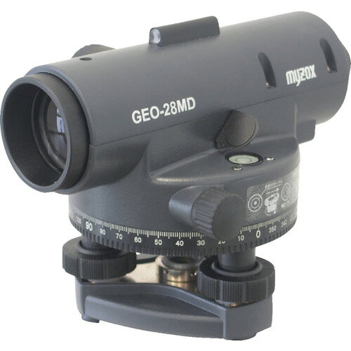 マイゾックス GEO-28MD オートレベル GEO-28MD 三脚付 MYZOX マグネットダンパーモデル オートレベルGEOシリーズ