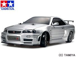 楽天市場】タミヤ 1/10 電動RCカー組立キット ニスモ R34 GT-R Z-tune
