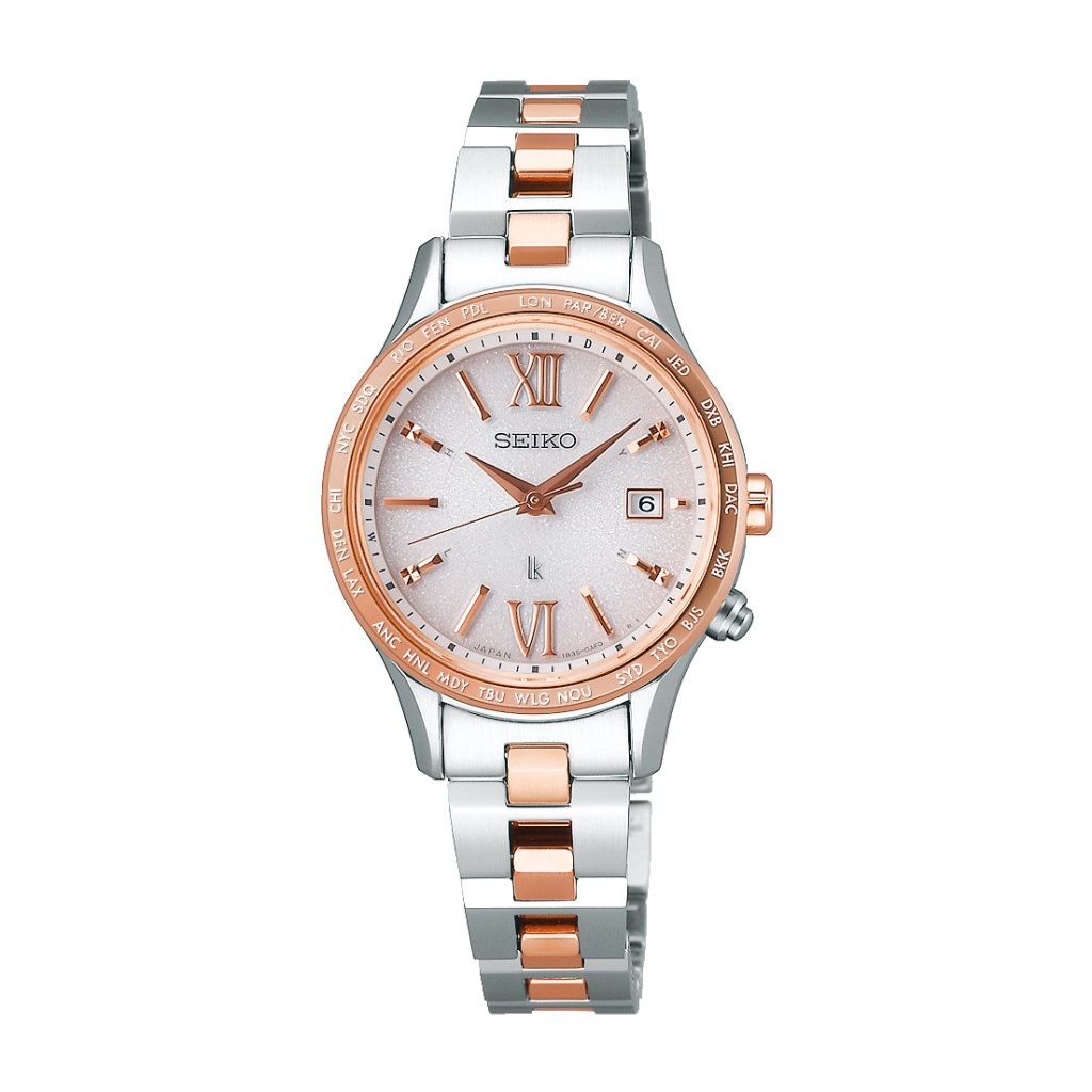 SEIKO ソーラー電波腕時計 レディースSWFH112 LUKIA 豪華おまけ有 ルキア セイコー 電波 ソーラー 腕時計