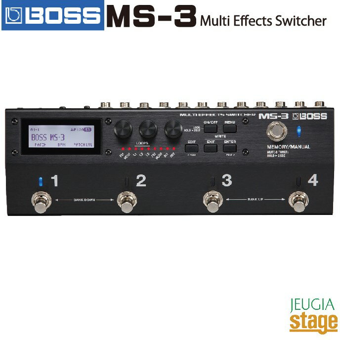 楽天市場】ローランド BOSS/MS-3 Multi Effects Switcher ボス マルチ