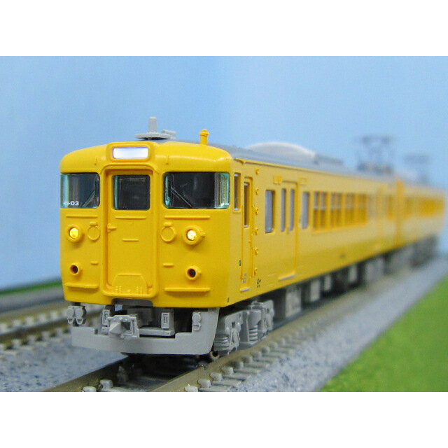 A3686 クモハ123広島色+105系濃黄色 3両セット(動力付き) Nゲージ 鉄道模型 MICRO ACE(マイクロエース) マイクロエース A3686 クモハ123広島色+105系濃黄色 3両セット N