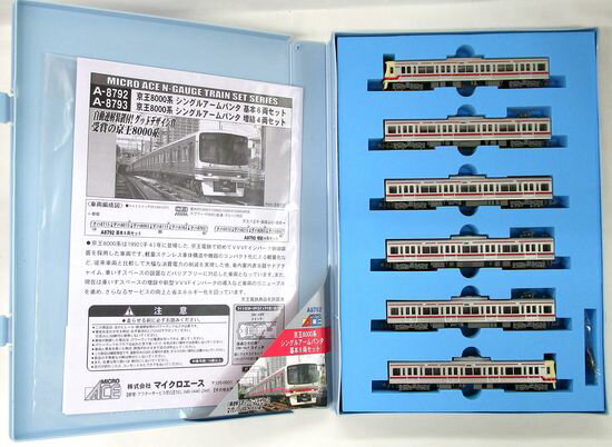 楽天市場】マイクロエース 京王8000系 シングルアームパンタ 基本