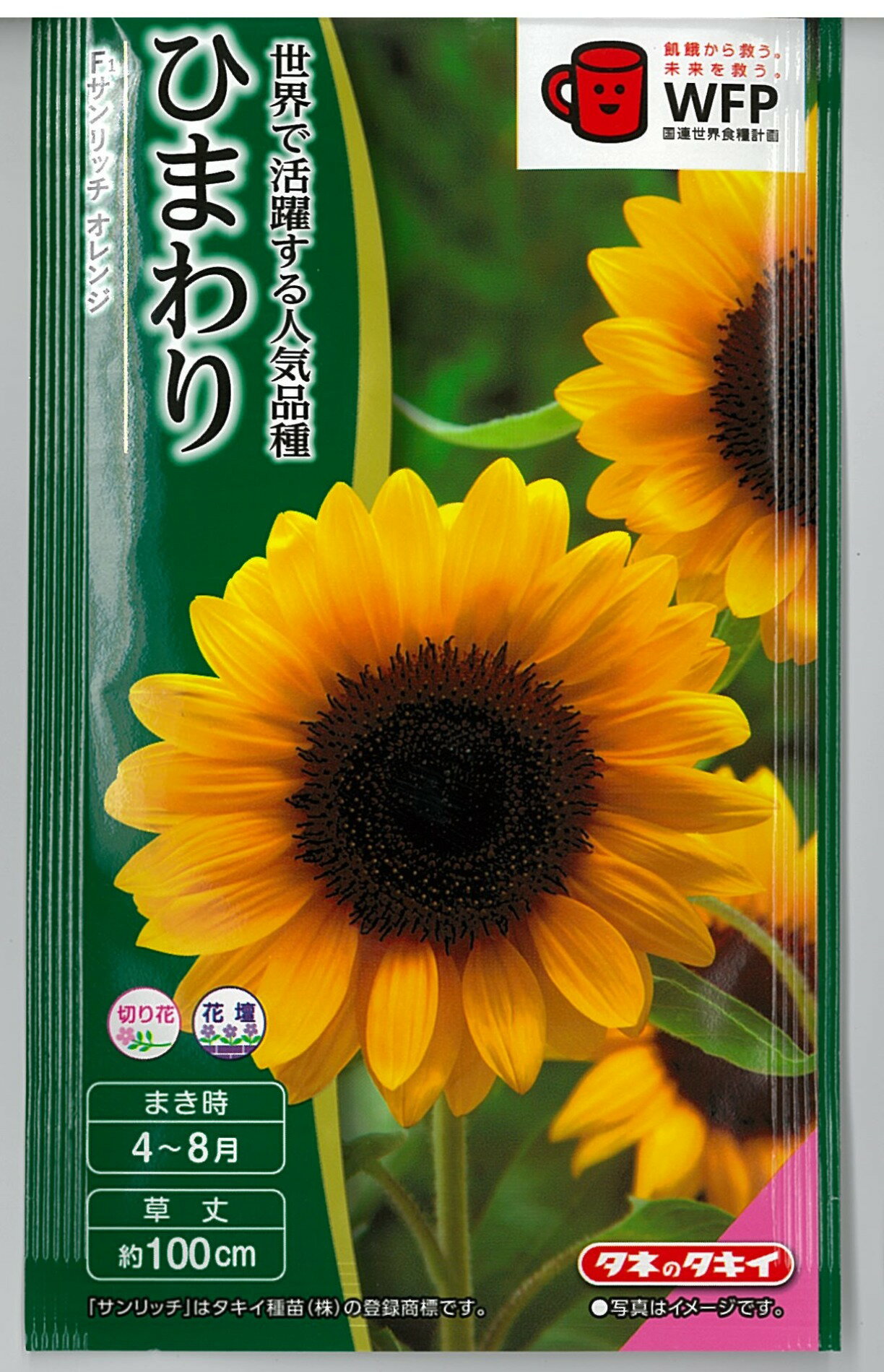 ひまわり f1サンリッチ オレンジ 種