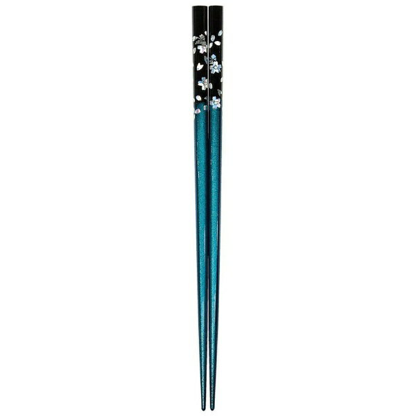 田中箸店｜TANAKA HASHI 銀桜花箸 ブルー