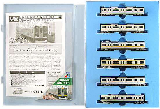 鉄道模型 マイクロエース A-7082 阪神9000系 新塗装 6両セット