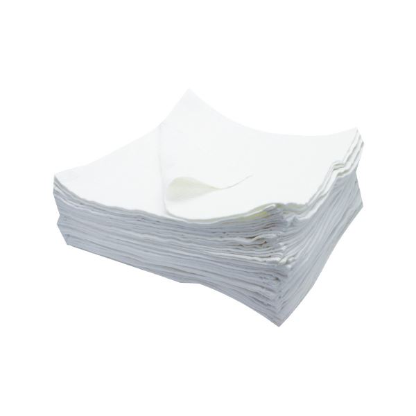 ナカムラ/格子 白おしぼり