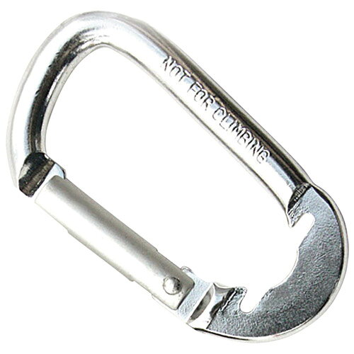 角利産業 KAKURI アルミカラビナ 6mm 艶銀 75982