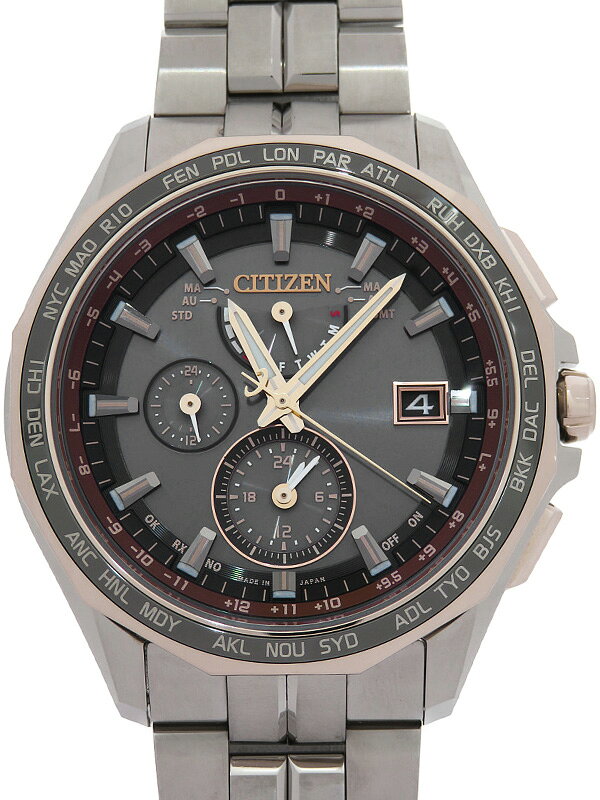 シチズン CITIZEN アテッサ ATTESA 限定 AT8049-61W シチズン(CITIZEN) アテッサ AT8049-61W LIGHT in BLACK 2022 GREEN