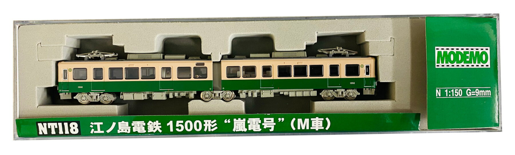 Amazon | MODEMO Nゲージ NT159 江ノ島電鉄1000形 1002号編成 京