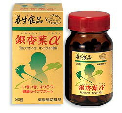 全薬工業 養生食品 銀杏葉α 90粒