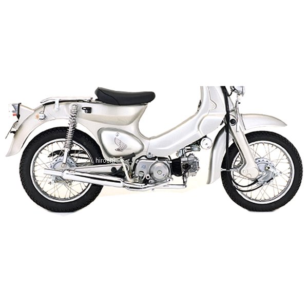 フィッシュテールマフラー カブ ホンダ スーパーカブ用 フィッシュ