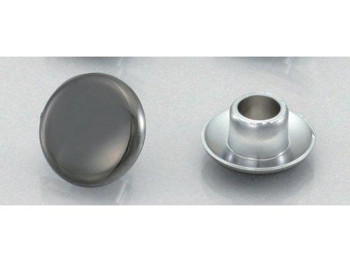 LINEクーポン有 KITACO 0900-000-80105 CAPボルトカバー ABS/M6 ブラッククロム