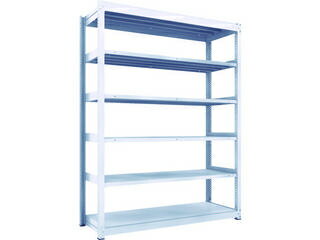 トラスコ中山 TRUSCO TUG型中量ボルトレス棚 300kg 連結型 1200×776×H2400 6段 TUG300-84J-6B[1-116-3804] TRUSCO TUG型中量ボルトレス棚 600kg 連結型 1800×926×H2400 6