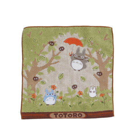 となりのトトロミニタオル木陰の散歩