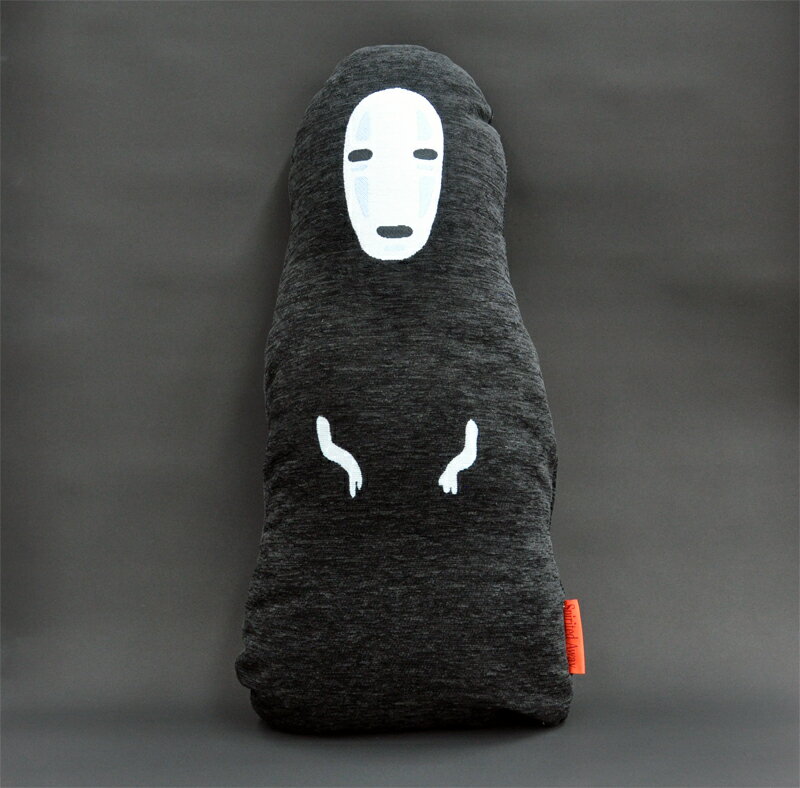 カオナシ クッション 約40cm ジブリ 千と千尋の神隠し カオナシと一緒 ダイカットクッション