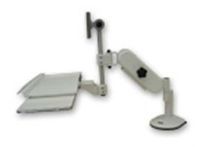 日本フォームサービス 簡易ロック式アーム KVMアーム+クランプ(大) /FFP-SL02-BCB-2