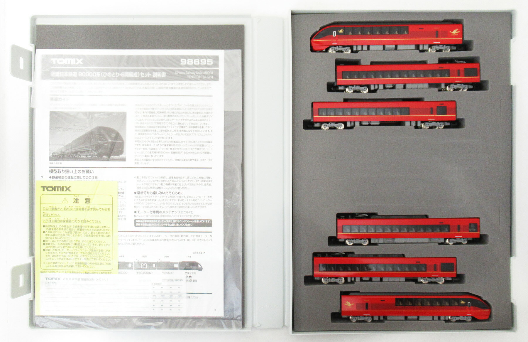 鉄道模型 TOMIX 92061 JR 485系特急電車 (RED&MIDORI EXPRESS) (4両セット) (鉄道模型