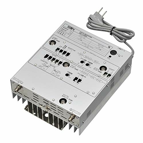 サン電子CS/BS/CATV双方向マルチブースタ SMB-K30W Amazon | サン電子 CS・BS・CATV双方向マルチブースタ SMB-K30W