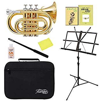 極美品　kaerntner　ケルントナー　ポケット　トランペット　ケース付き　黒 Amazon.co.jp: Kaerntner ケルントナー ポケットトランペット