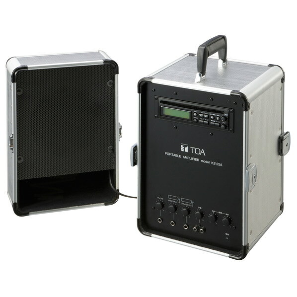 楽天市場】TOA KZ25A TOA ポータブルアンプ CDプレーヤー内臓 | 価格