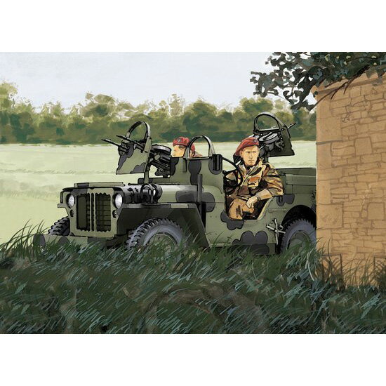 楽天市場】プラモデル 模型 1/6 ww.ii イギリス陸軍 sas 1/4トン 小型