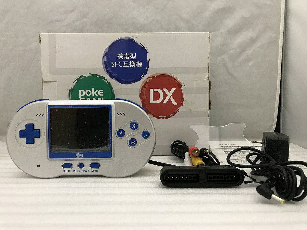 楽天市場】ビック ビック GAMEJOYJAPAN 携帯型SFC互換機ポケファミDX