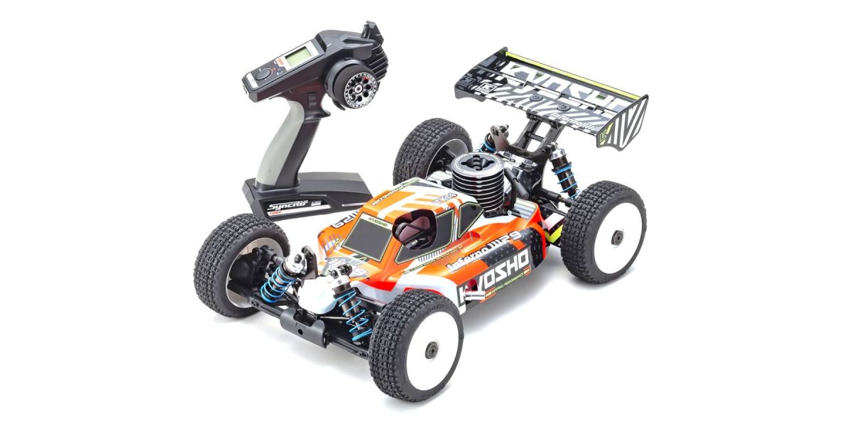 楽天市場】京商 1/8 エンジンRC組立キット 21エンジン 4WD
