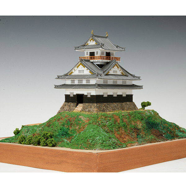 楽天市場】ウッディ ジョー 1/150 木製模型 岩国城 ウッディジョー UD