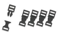 AZONE プラバックルset(通し穴3mm) AMP130-BLK