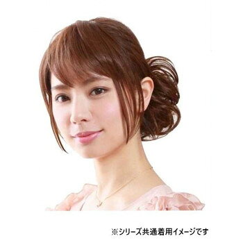 プリシラ ふんわり総手植え 前髪ウィッグ FX-102 サイドありバング 小顔効果バツグン 新ファイバー使用 (メール便対応1個まで)