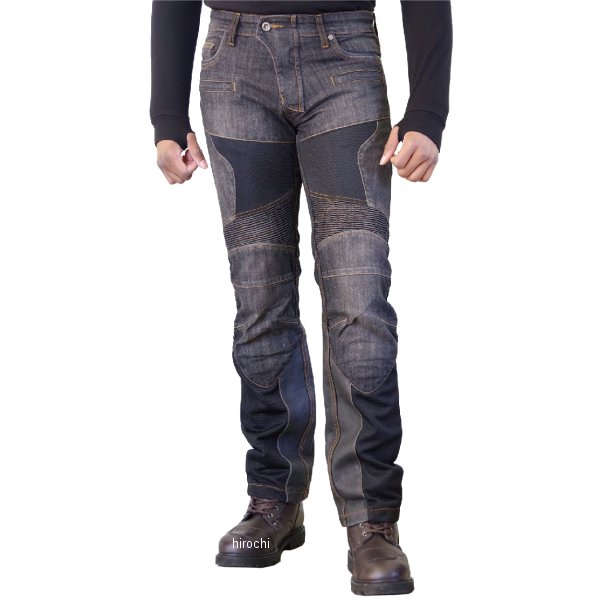 KOMINE コミネ WJ-741S S F Protect Leather M-Jeans Black 4XLB 44 07-741 BK 44