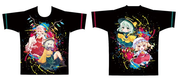 楽天市場】イザナギ 東方Project フルカラーTシャツ フラン＆こいし XL