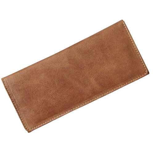 ギフテック m.i.u.o.j ヌメ革 長財布 チョコ OJ-3021