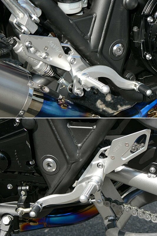 ZRX400 BEET ハイパーバンク バックステップ 可倒式 未使用品 ZRX400