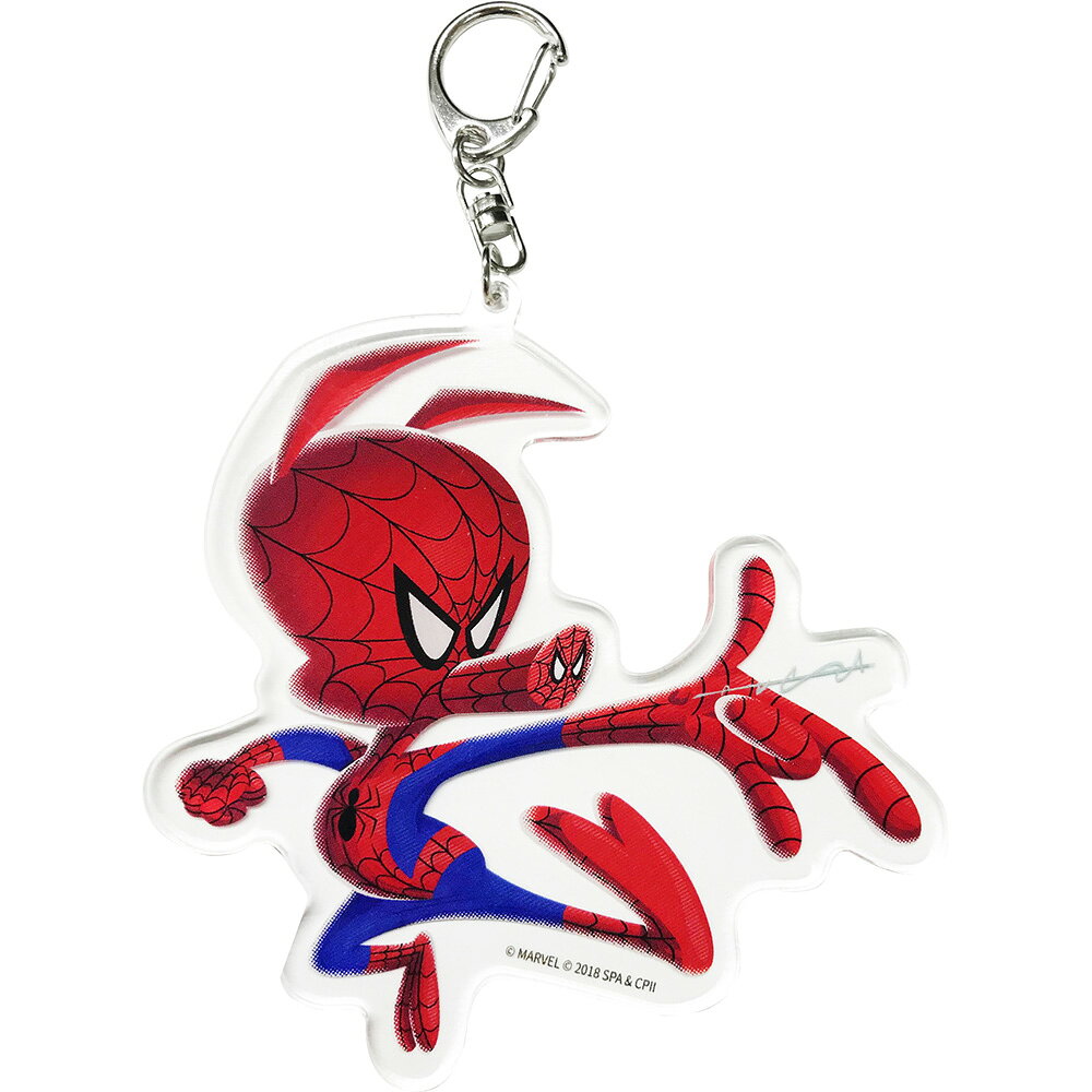 楽天市場】スモール・プラネット スパイダーマン アクリルキーホルダー
