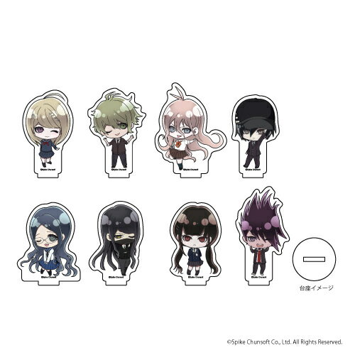 ダンガンロンパ アクリルぷちスタンド 缶バッジ ミニキャラ 王馬小吉 ダンガンロンパ アクリルぷちスタンド 缶バッジ ミニキャラ 王馬小吉