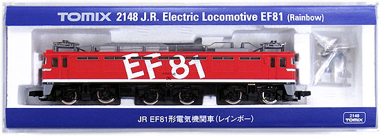 楽天市場】タカラトミー Nゲージ/TOMIX 2198 JR EF81形電気機関車(長岡