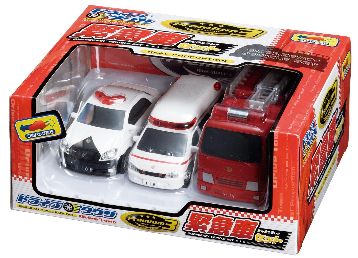 楽天市場】マルカ ドライブタウン Premium3 緊急車セット